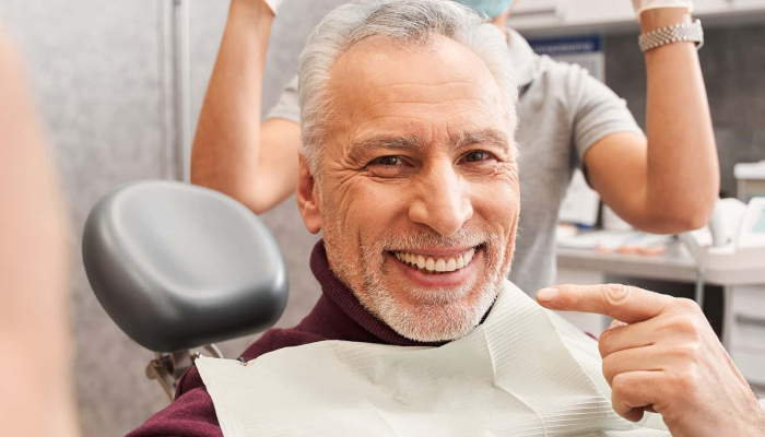 Implant-supported dental bridge in Everett